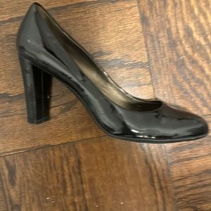 Calvin Klein patent leather pumps